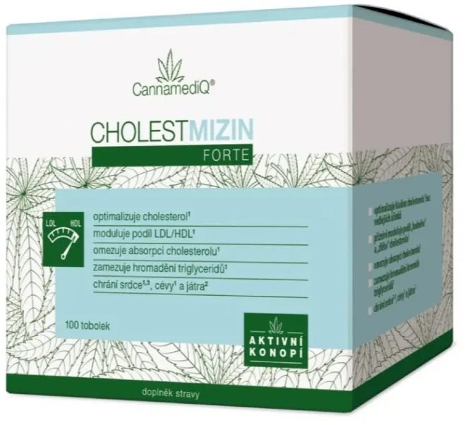CannamediQ Cholestmizin Forte 100 kapsúl