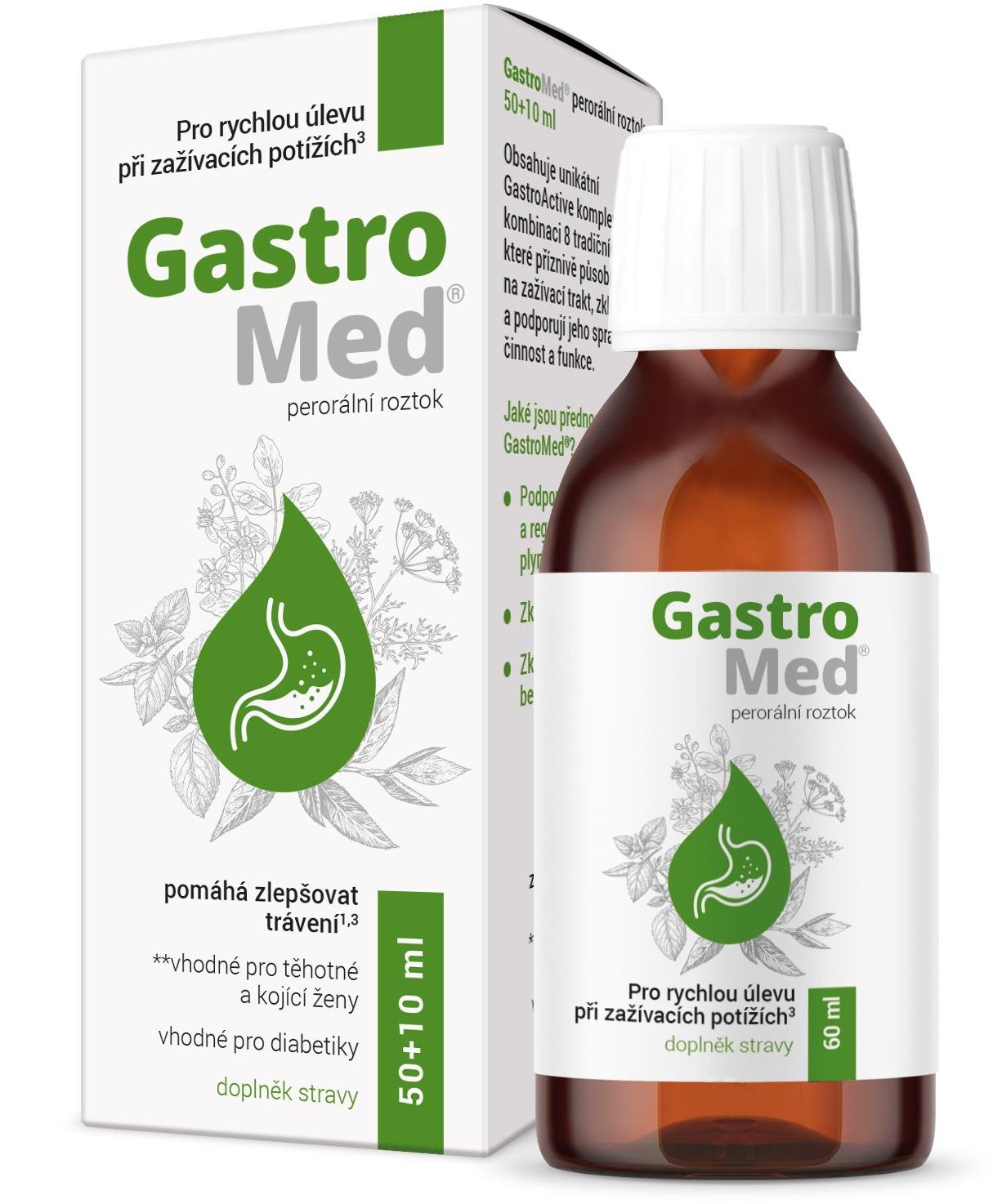 GastroMed 50 + 10 ml