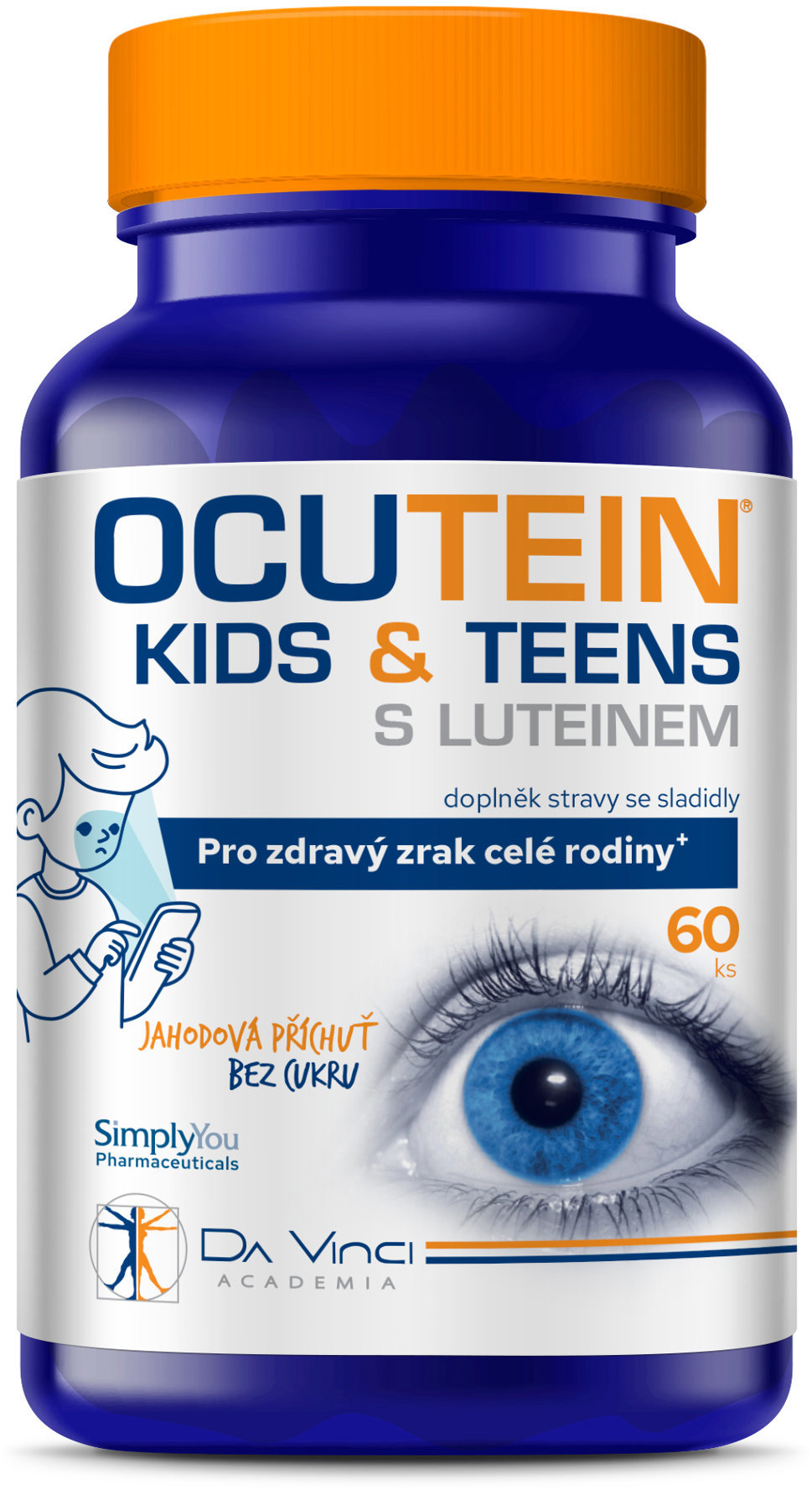Ocutein Kids & Teens s luteínom 60 ks