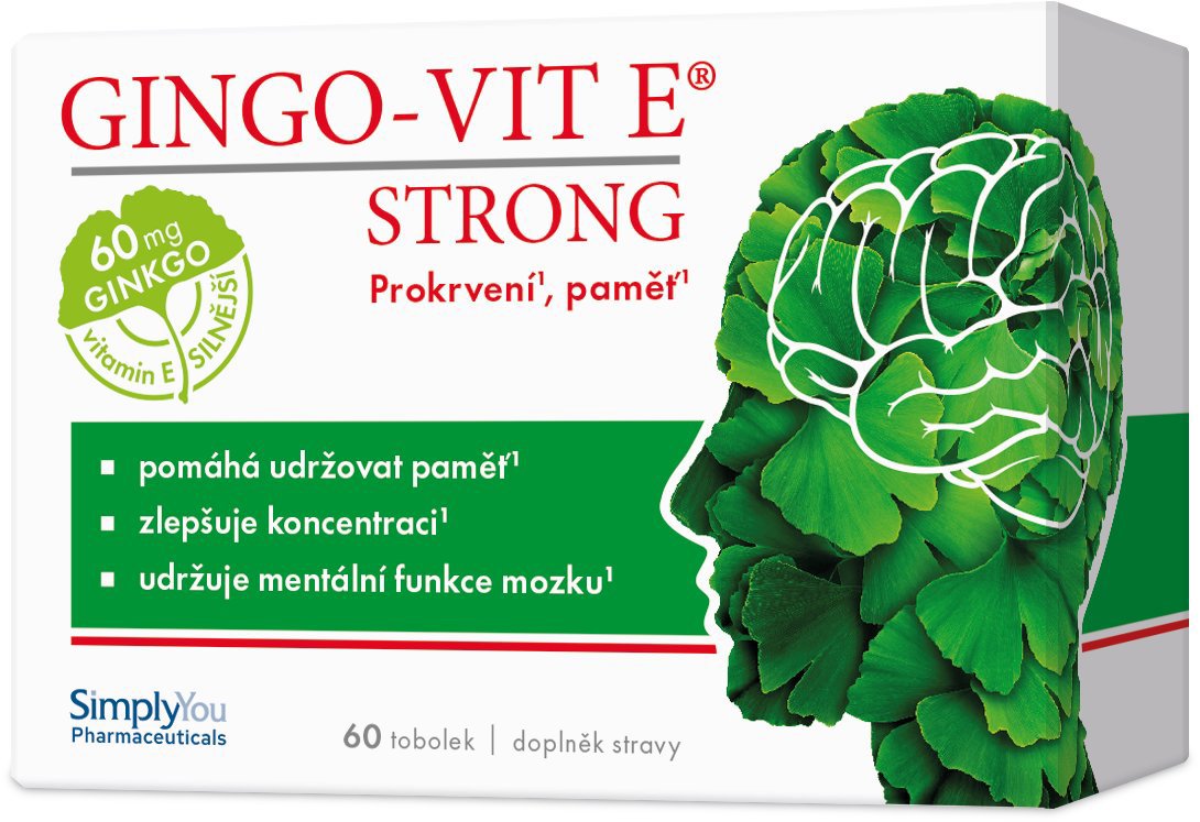 Gingo-vit E Strong 60 kapsúl