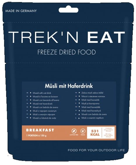 Trek'n Eat Müsli s ovseným nápojom
