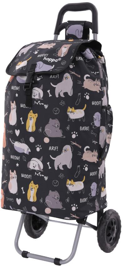 HOPPA ST - 57385 Cats & Dogs, čierna