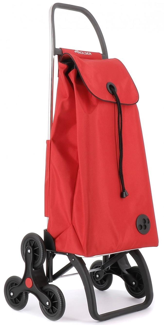 Rolser I-Max MF 6 s kolieskami do schodov, červená