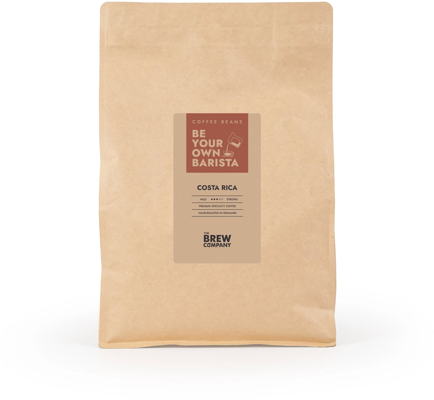 THE BREW COMPANY Káva zrnková Costa Rica 1000 g