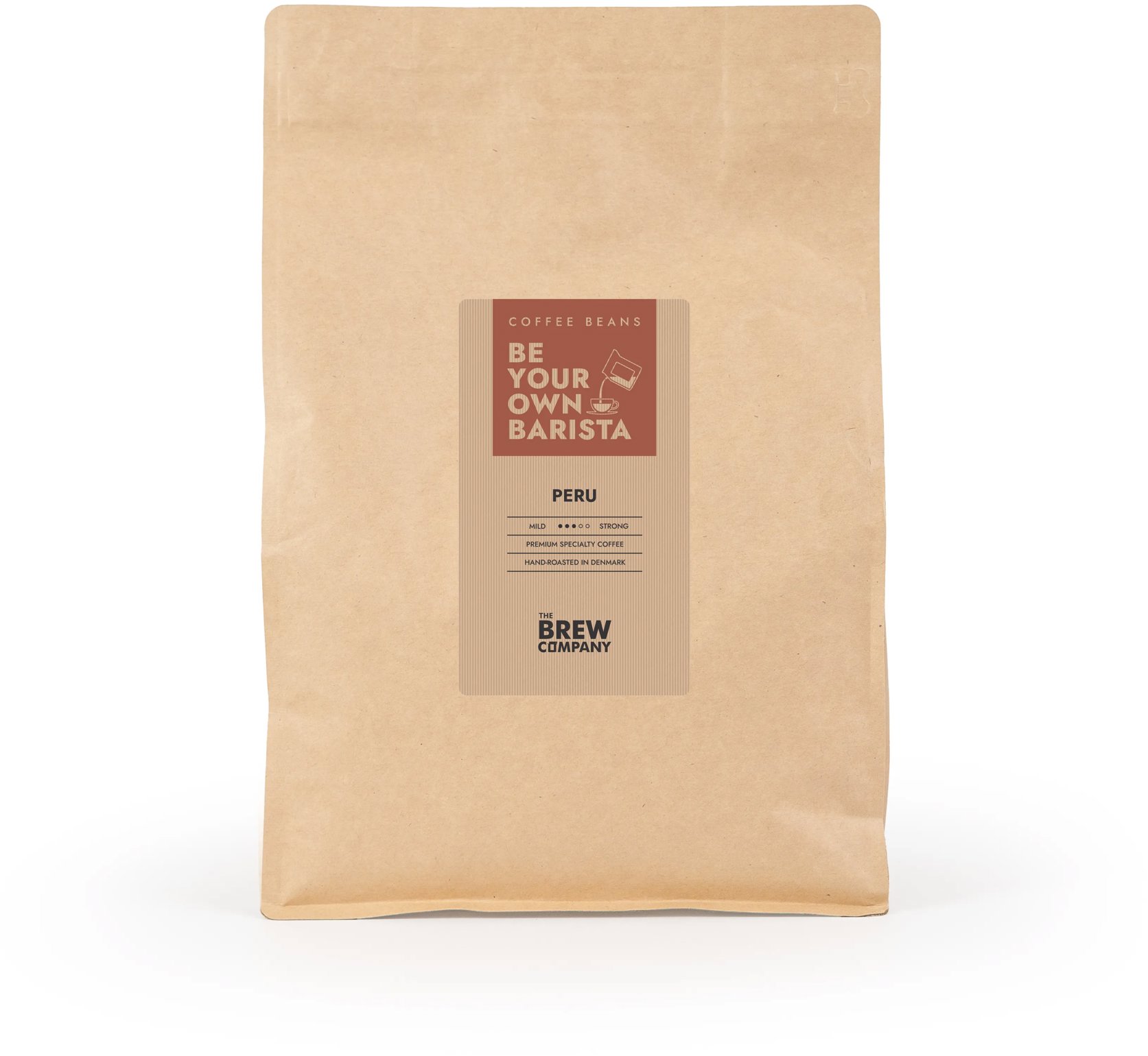 THE BREW COMPANY Káva zrnková Peru 1000 g