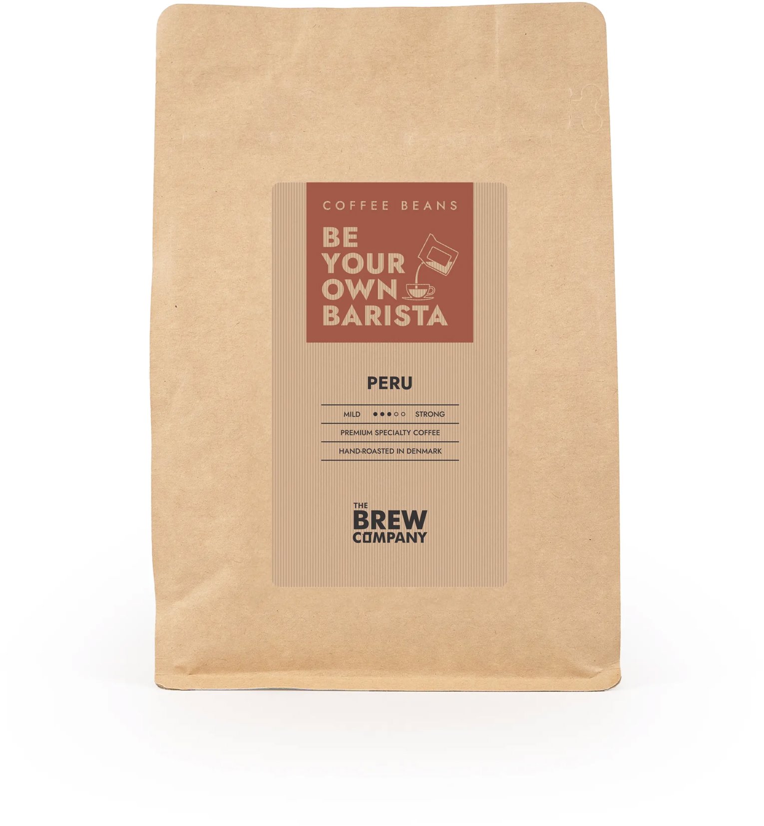 THE BREW COMPANY Káva zrnková Peru 333 g