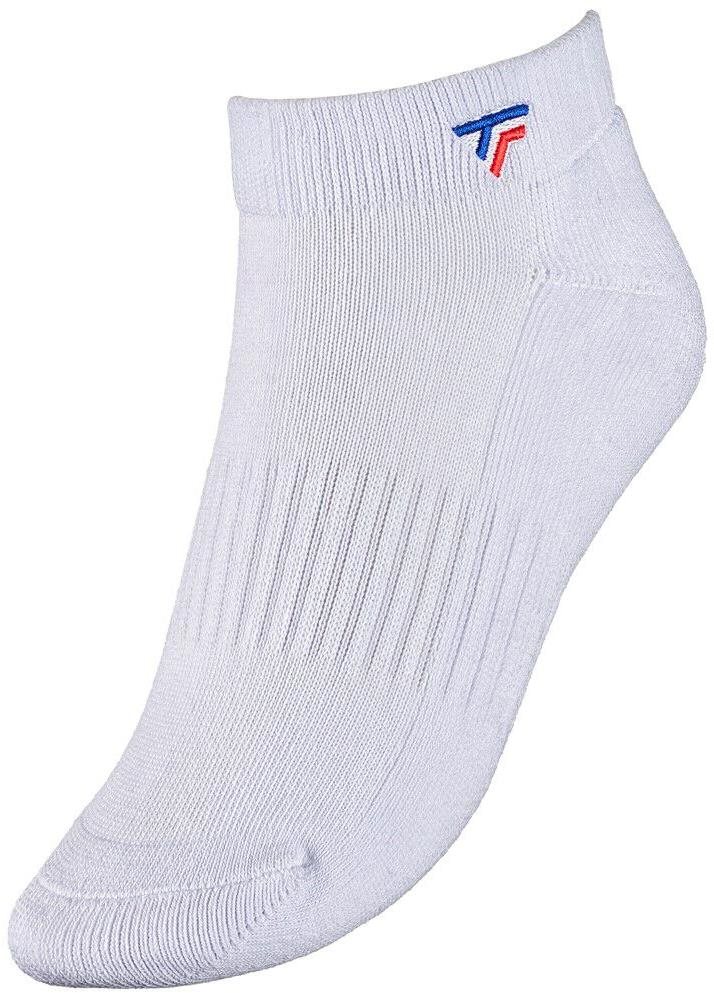 Tecnifibre Socks Low-Cut á3, biele, veľ. 40 – 44 EÚ