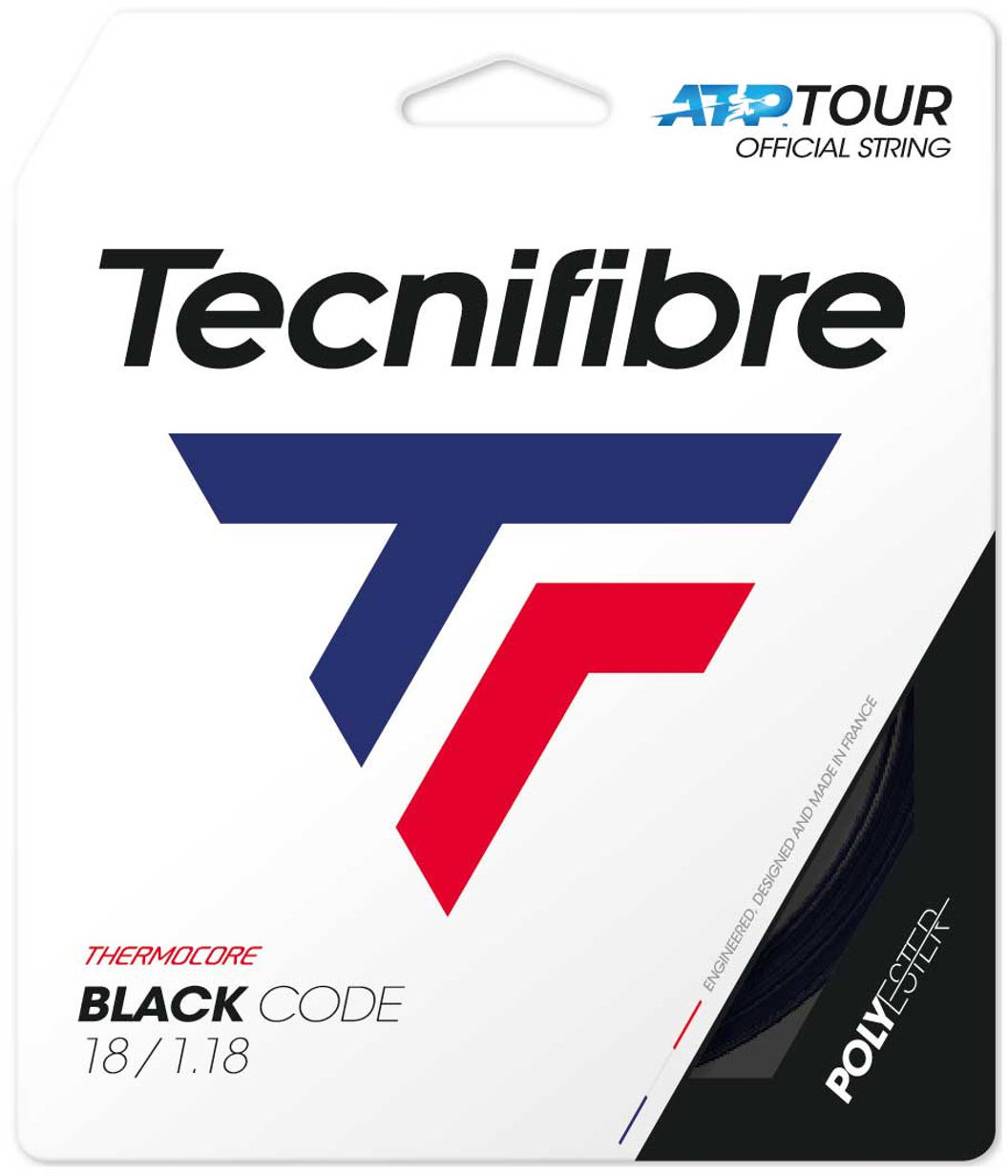 Tecnifibre Black Code čierny 12 m 1,18 mm