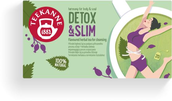 Teekanne Detox & Slim 20× 1,6 g
