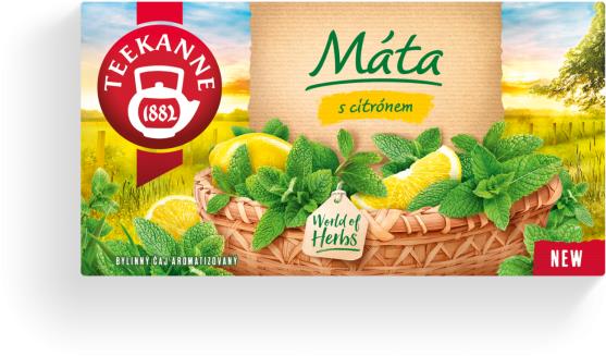 Teekanne Mätový čaj s citrónom 20× 15 g