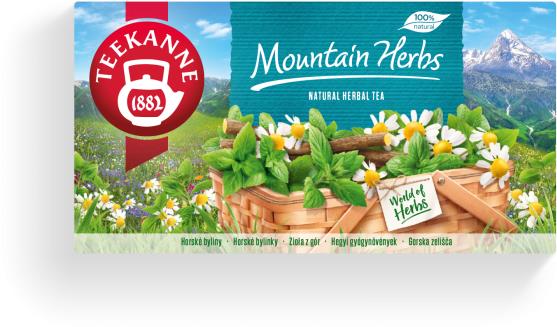 Teekanne Mountain Herbs 20× 1,8 g