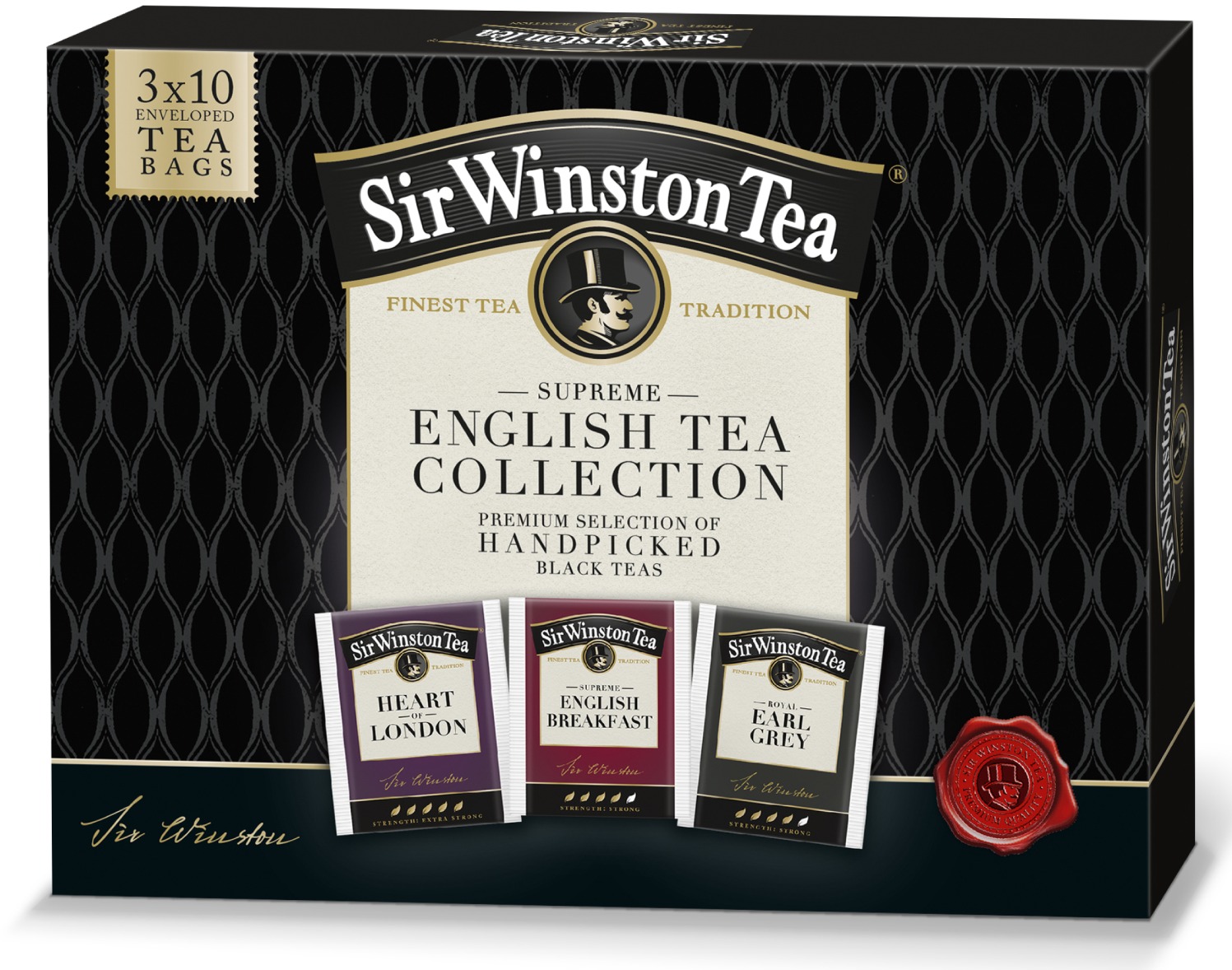 Teekanne Sir Winston kol. 3× 10 vreciek