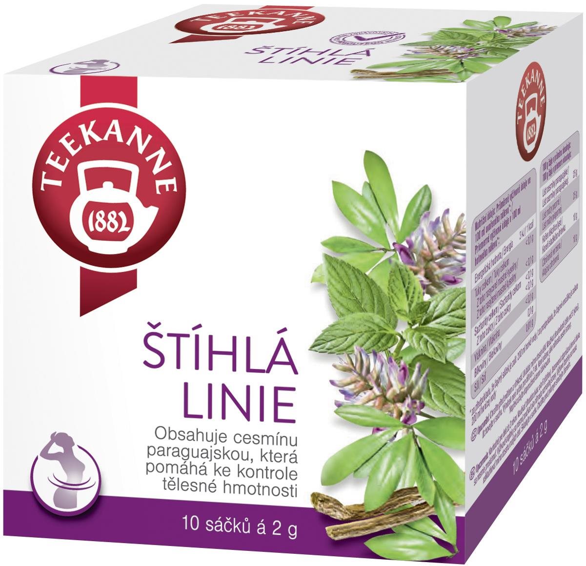 Teekanne Štíhla línia 10× 2 g