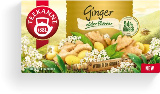 Teekanne Zázvor čierna báza 20× 1,75 g