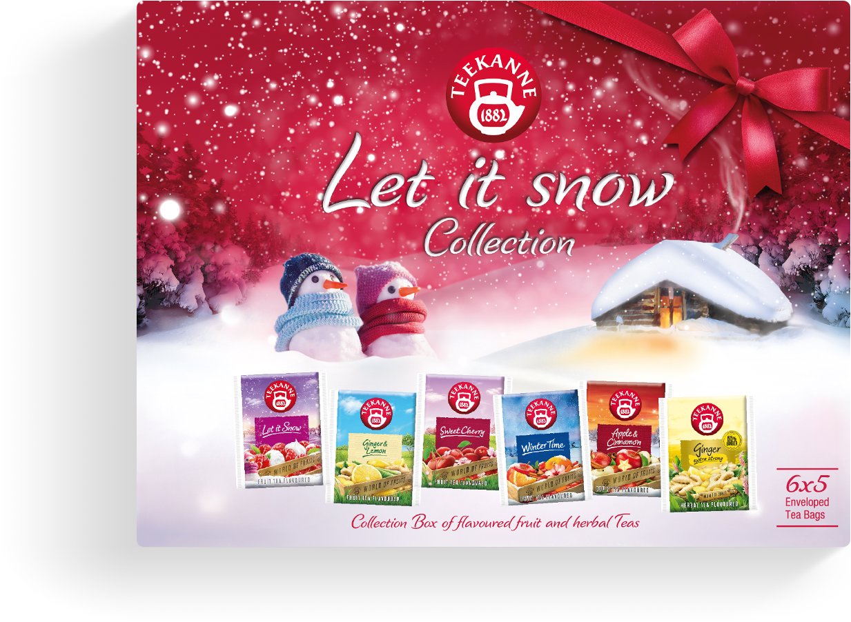 Teekanné Let It Snow 6 × 5 sáčkov