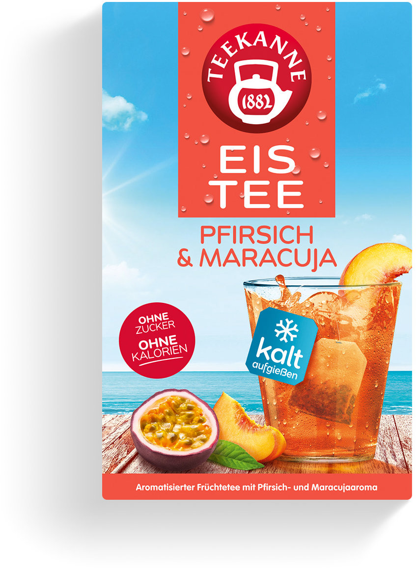 Teekanne Ľadový čaj Broskyňa-marakuja 18 × 2,5 g
