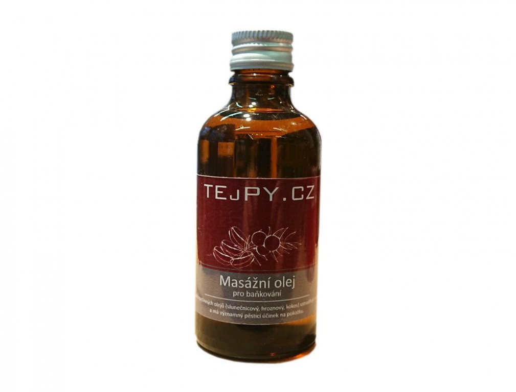 Tejpy.cz Masážny olej na bankovanie