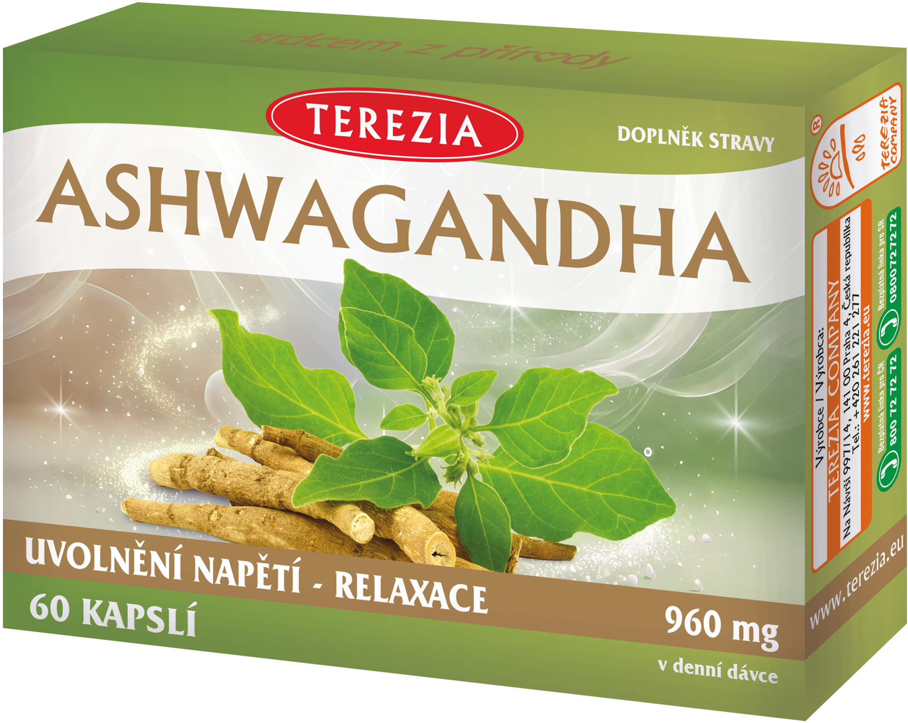 TEREZIA Ashwagandha 60 kapsúl