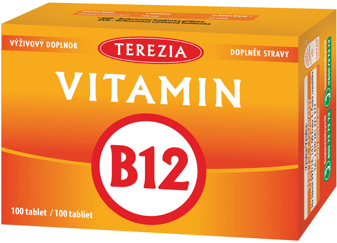 TEREZIA Vitamín B12 100 tabliet