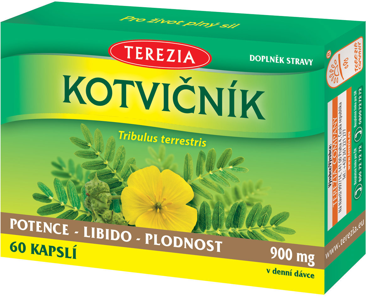TEREZIA Kotvičník 60 kapsúl