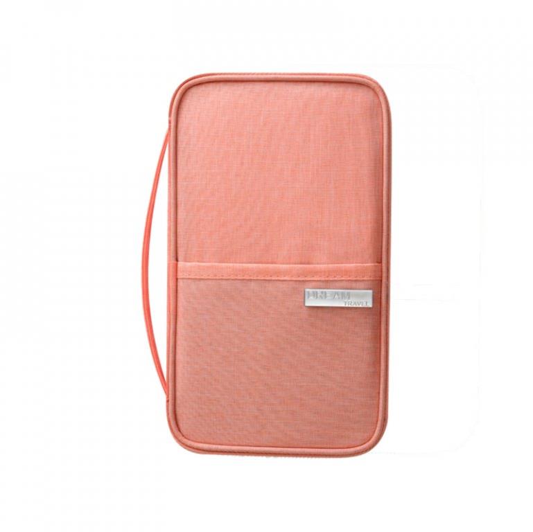 Take it shop Cestovný organizér na doklady lososový