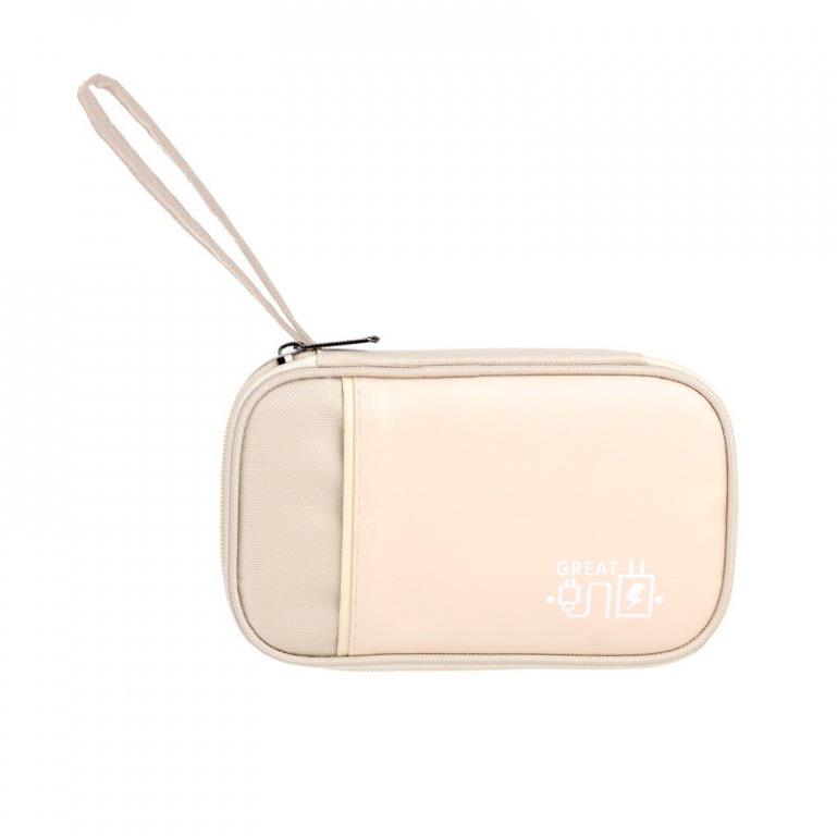 Take it shop Organizér káblov a elektroniky veľkosť S, béžový