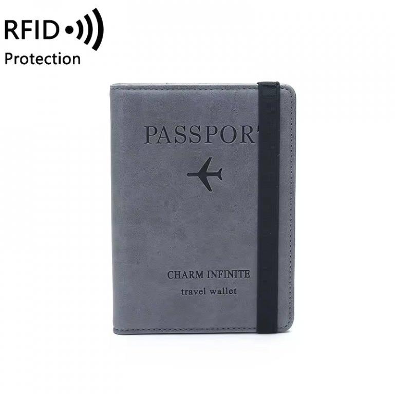 Take it shop RFID Puzdro na pas a doklady, sivé