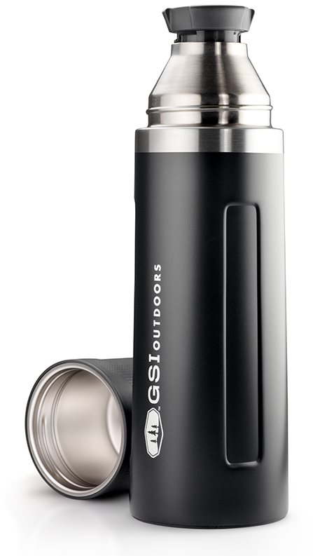 GSI Outdoors Glacier Stainless Vacuum Bottle 1 l black