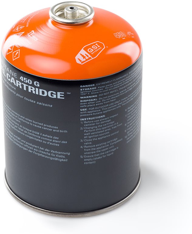Plynová kartuša GSI Isobutane Fuel, 450 g