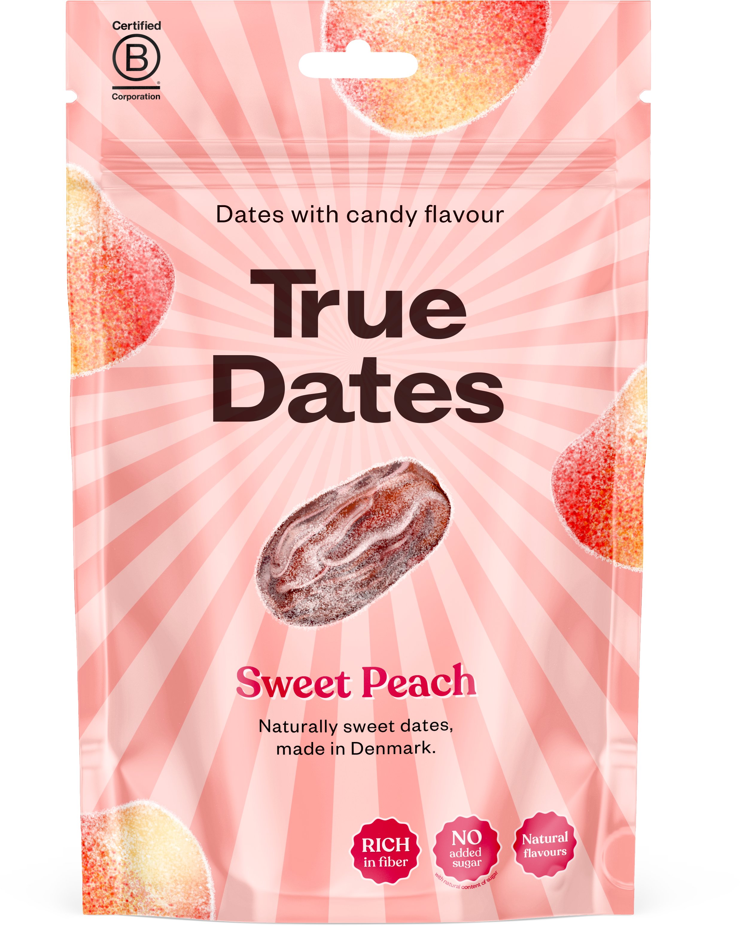 True Dates Datle s príchuťou broskyne 100 g
