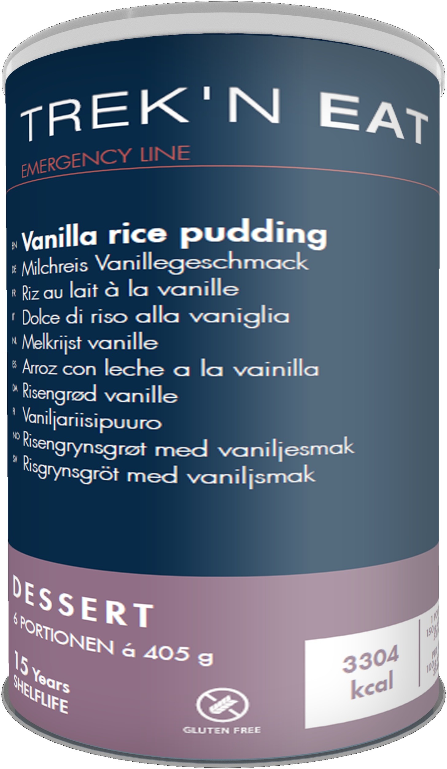 Trek'n Eat Emergency Food Mliečna ryža s príchuťou vanilky 800 g