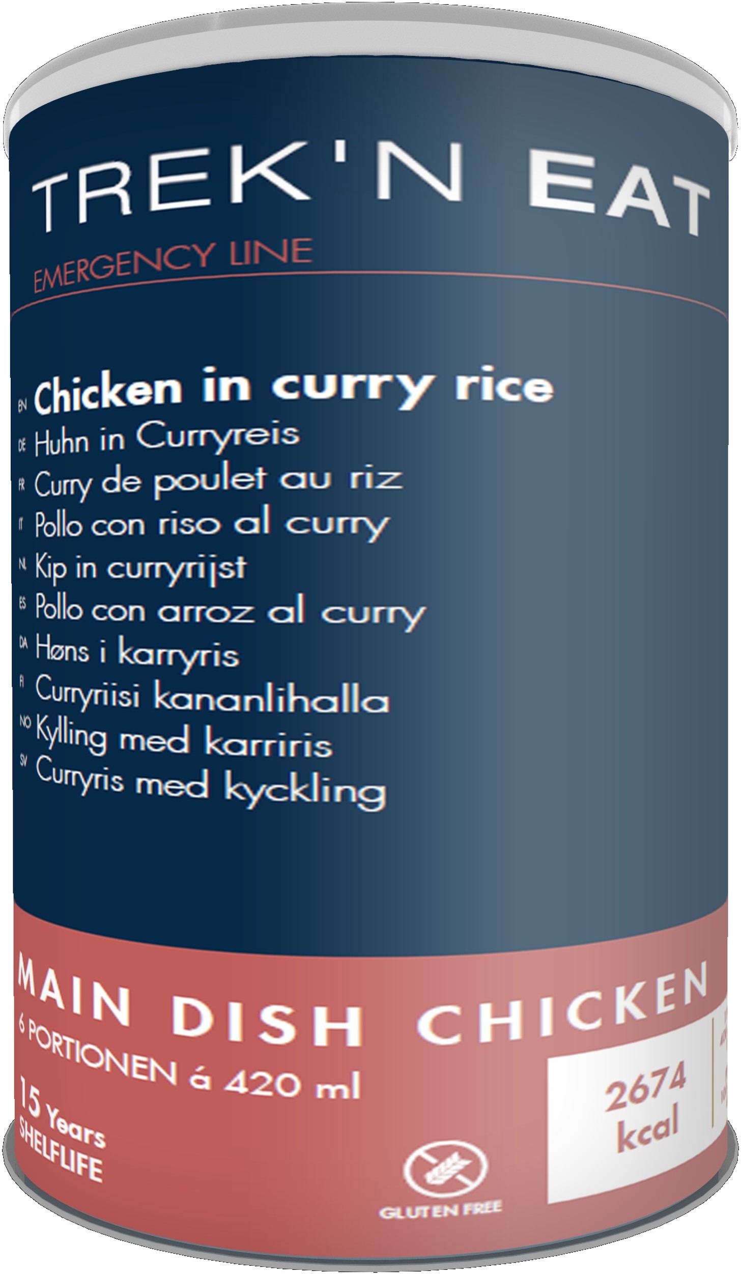 Trek'n eat Emergency Food Kuracie soté s aromatickou karí ryžou 700 g
