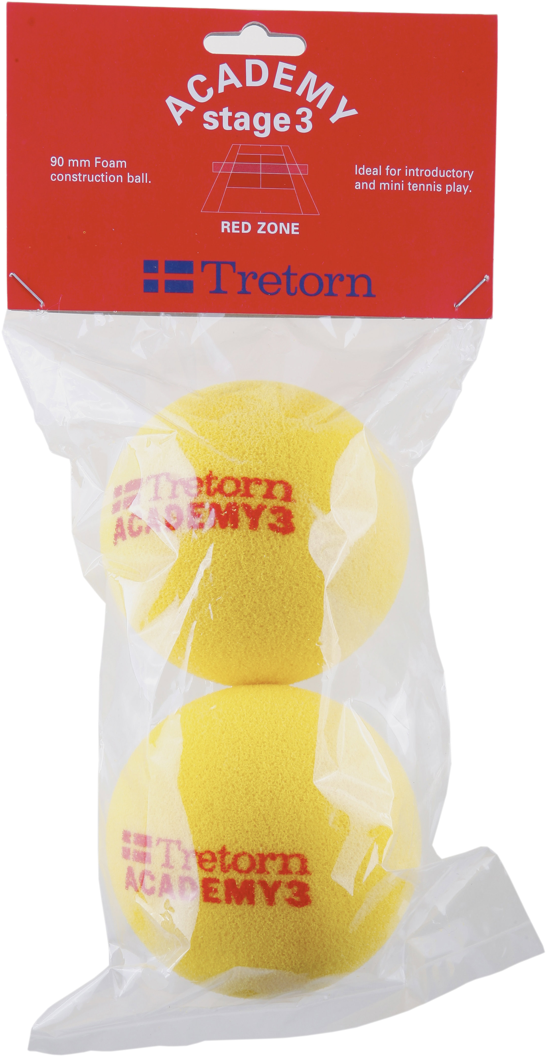 Tretorn Academy Red Foam 2 Pack