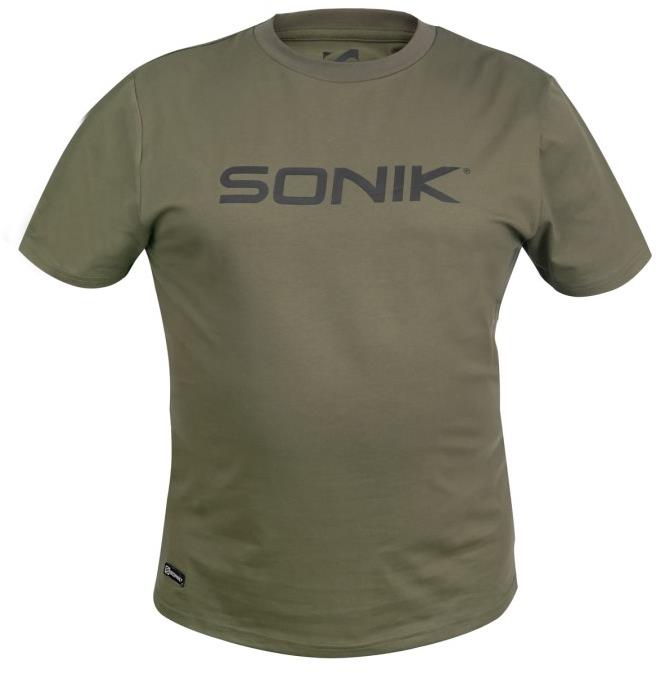 Sonik Raglan Tee Green XXL