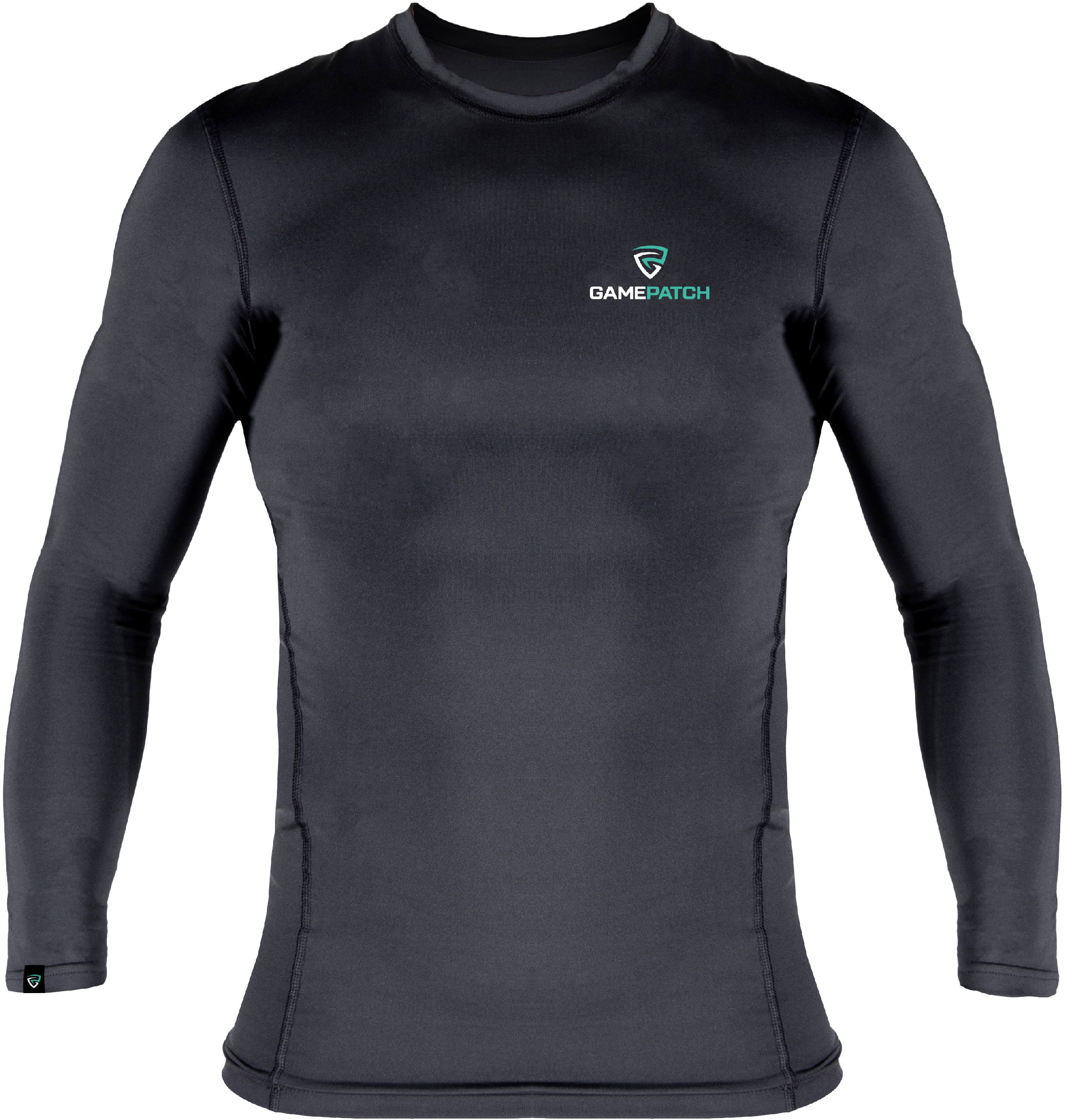 Gamepatch Compression Shirt (Long – Sleeve) black, XL