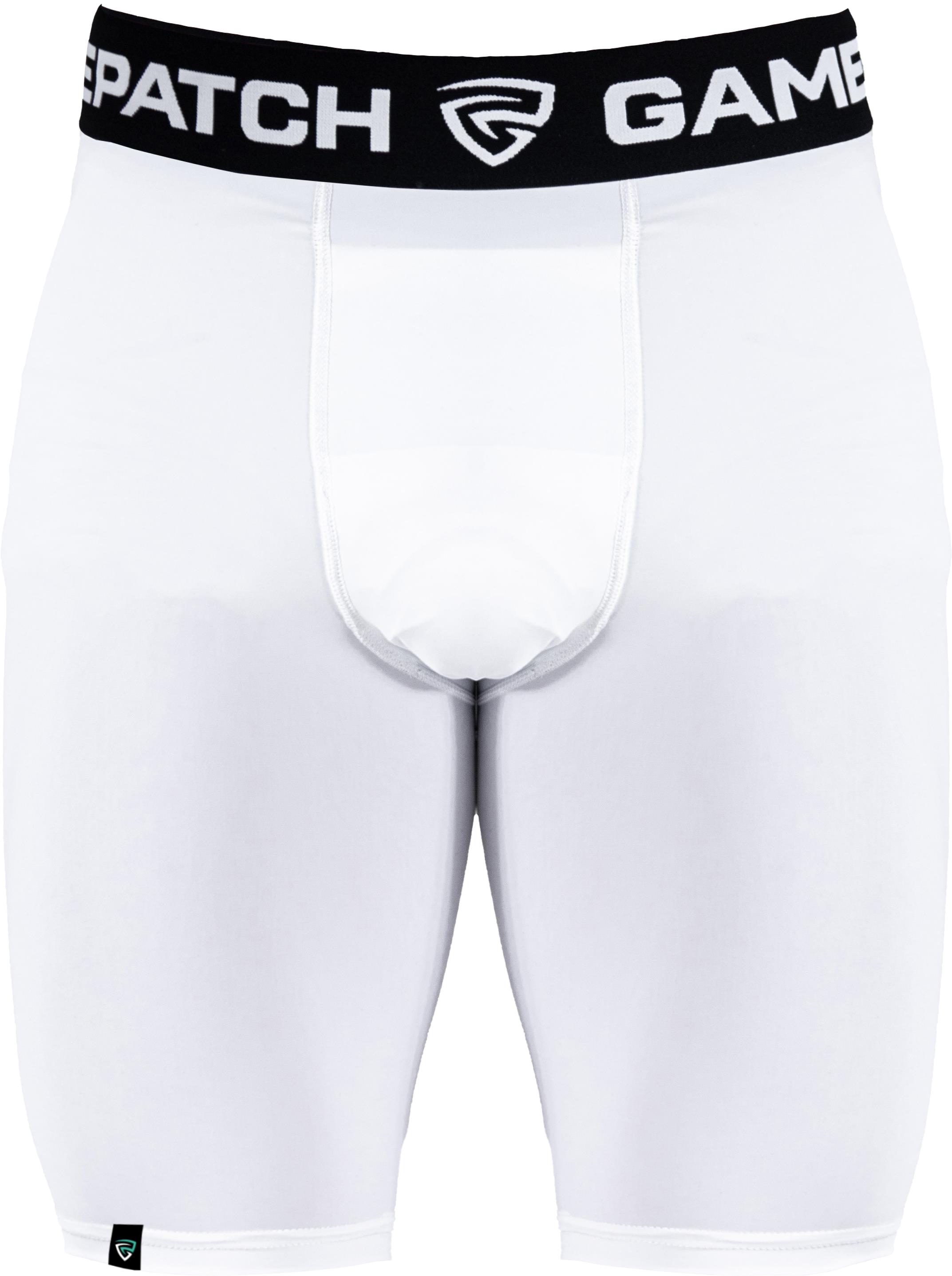 Gamepatch Compression Shorts white, S