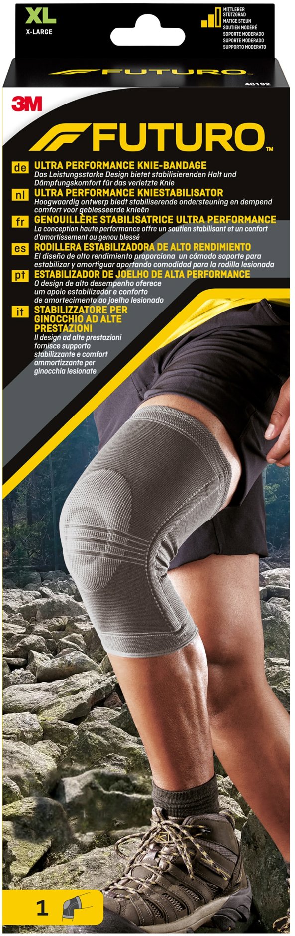 3M Futuro Kolenná bandáž Ultra stabilizačná stredová opora XL