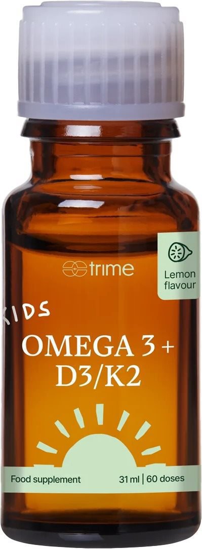 Trime Kids Omega 3 + D3/K2, 31 ml, lemon