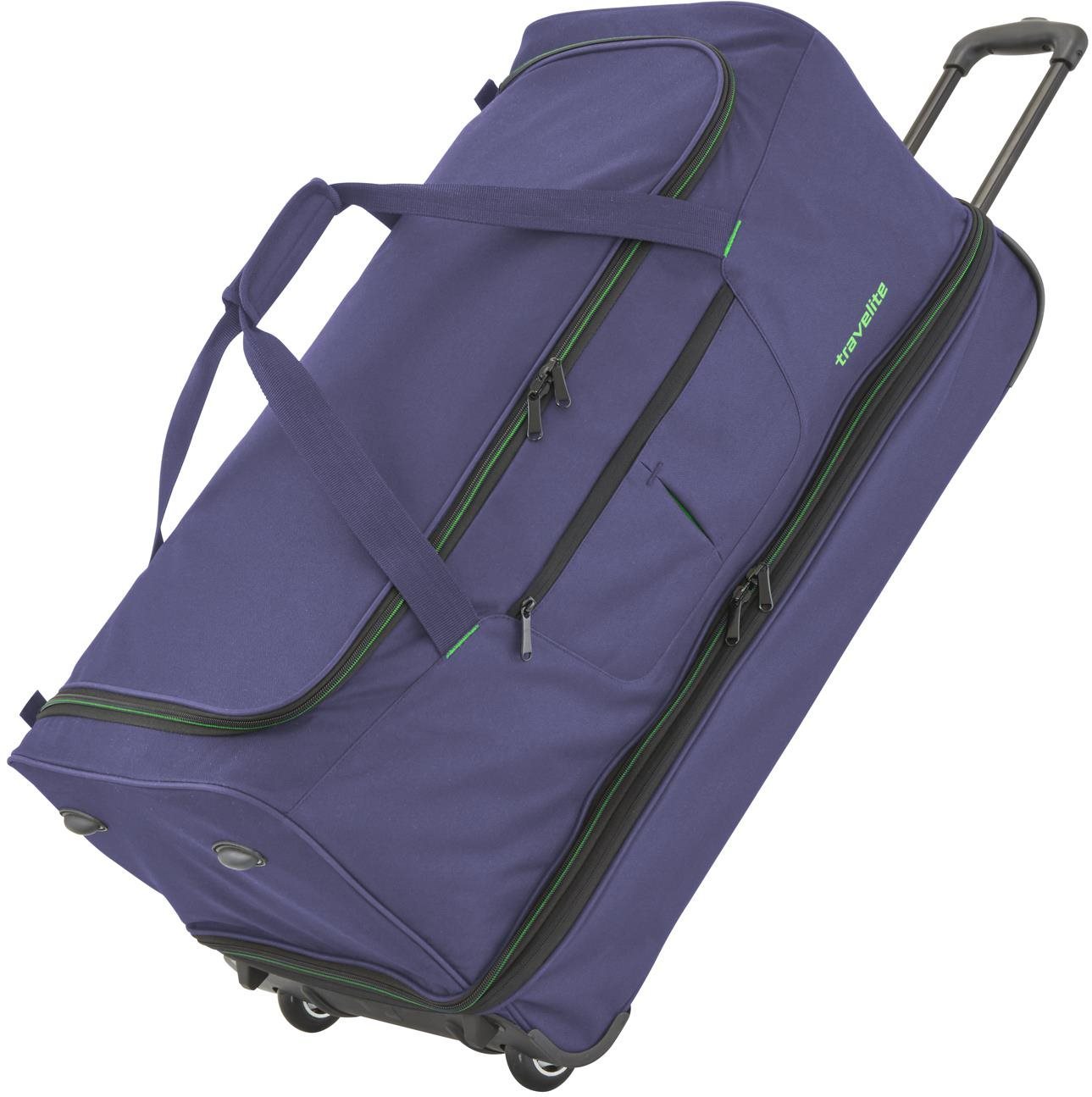 Travelite Basics Wheeled duffle L Navy/orange