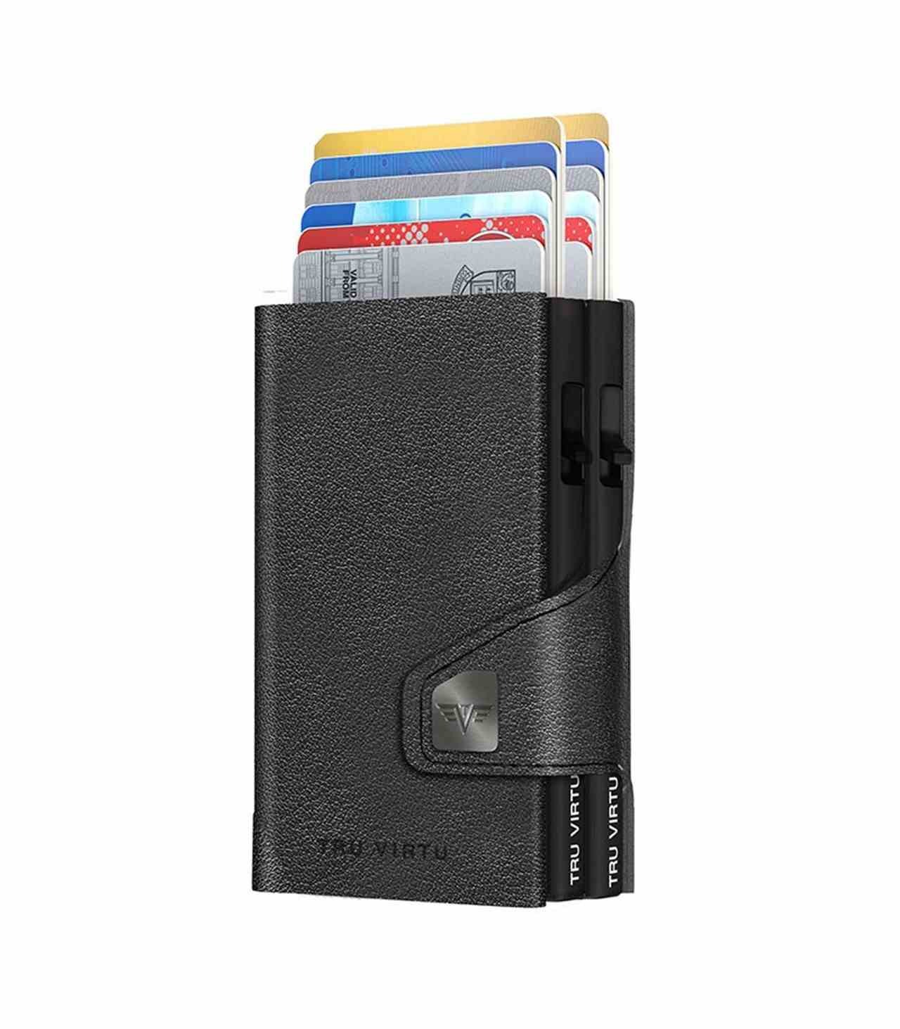 TRU VIRTU Click and Slide TWIN – kožená Nappa Black