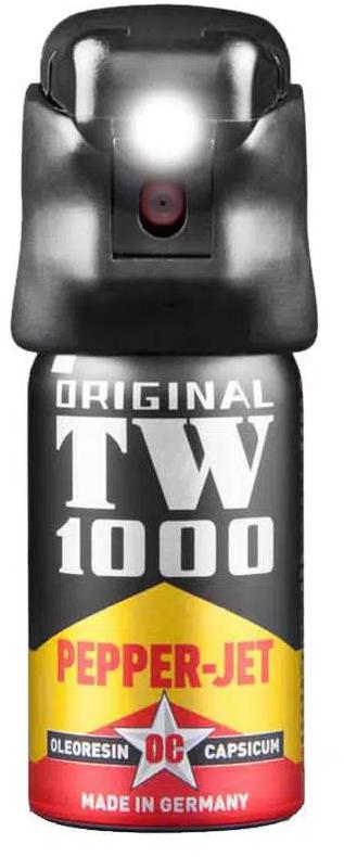 TW1000 Jet Man s LED svetlom a pružinovým vyklápacím uzáverom 40 ml
