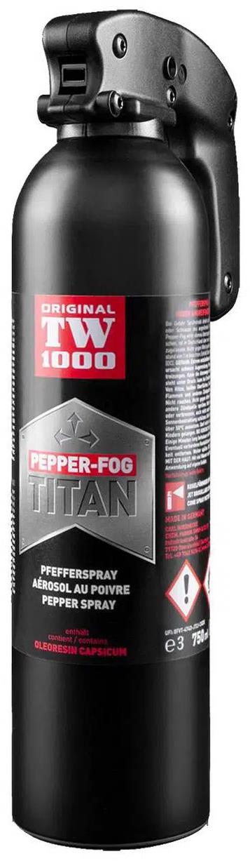 TW1000 Fog Titan s automatickým pružinovým uzáverom a dosahom 4 – 6 m, 750 ml