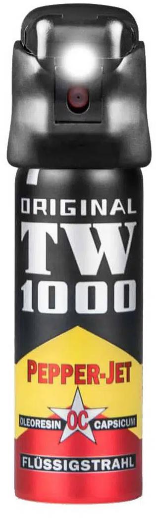 TW1000 Jet Classic s LED svetlom a pružinovým bezpečnostným uzáverom 63 ml