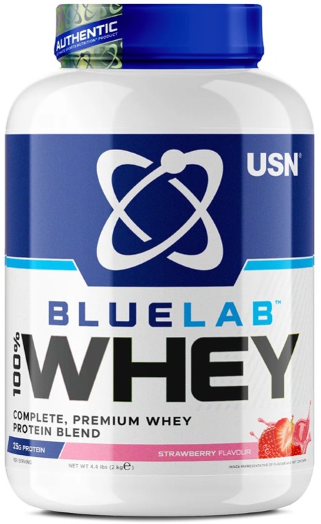 USN BlueLab 100 % Whey Premium Protein, 2 000 g, jahoda