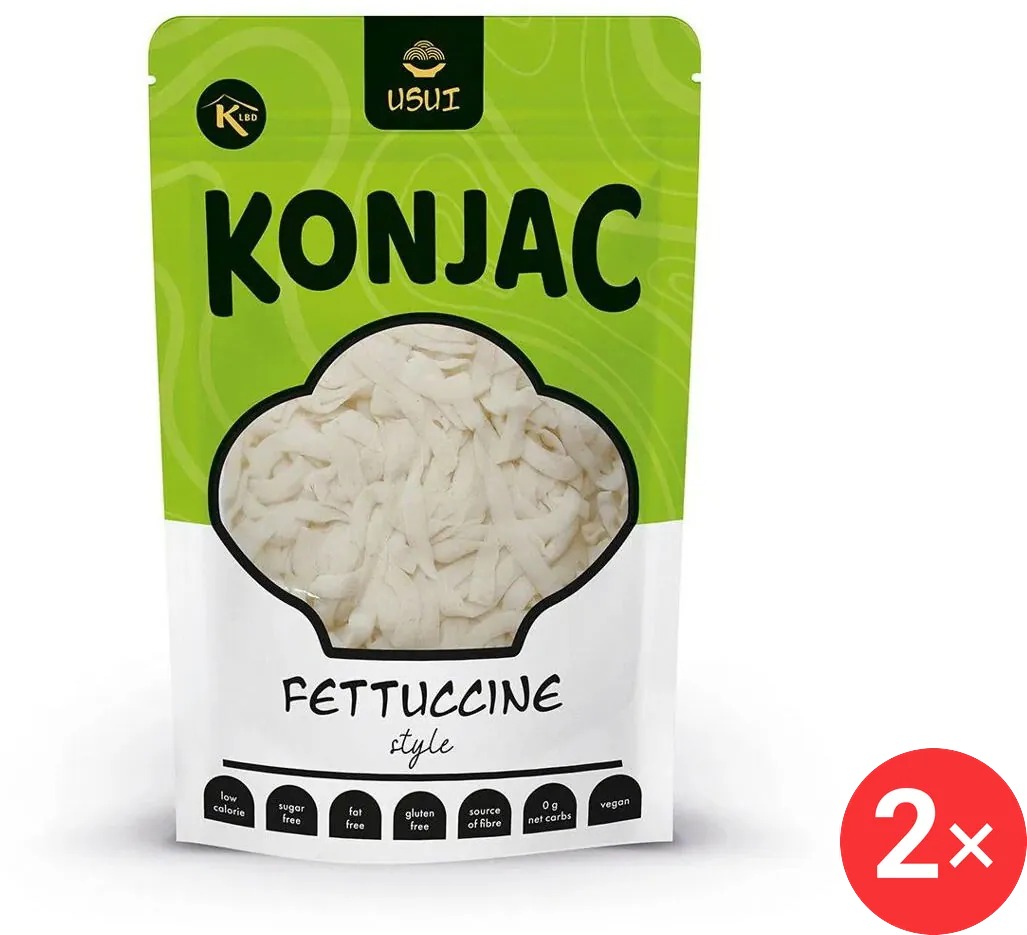 USUI Konjacové fetuccine v náleve 2× 270 g
