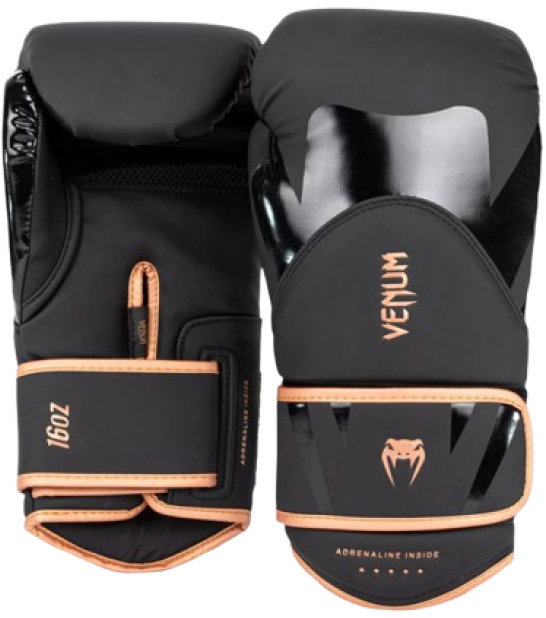 Venum Boxerské rukavice CHALLENGER 4.0 - černo / bronzové – 10 Oz