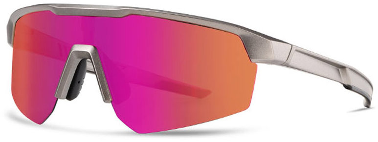 VeyRey Športové polarizačné slnečné okuliare Monoal sivá obruba, ružové sklá