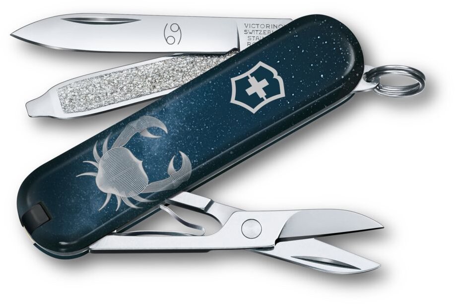 Victorinox Classic SD, 58 mm, Znamenia zverokruhu, Rak