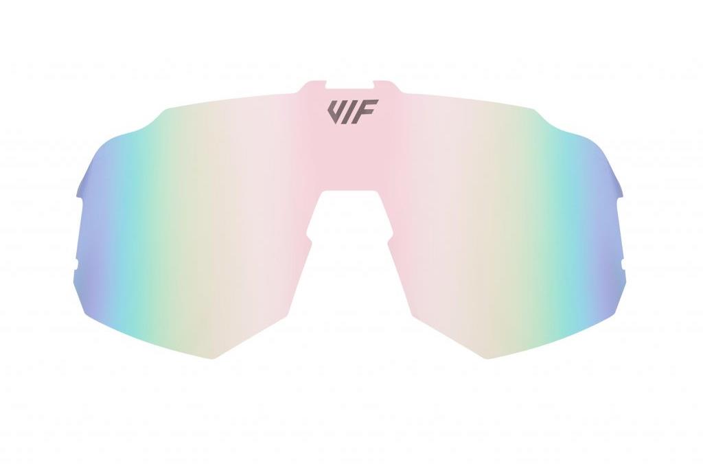 VIF Náhradný UV400 zorník Rose Pink na okuliare VIF Two
