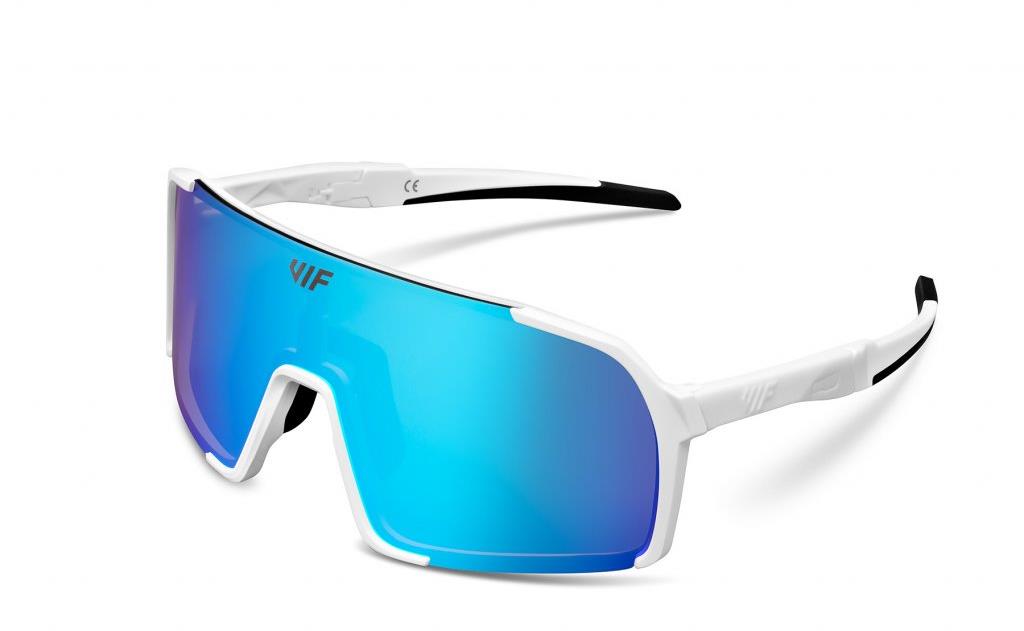VIF One White × Ice Blue Polarized